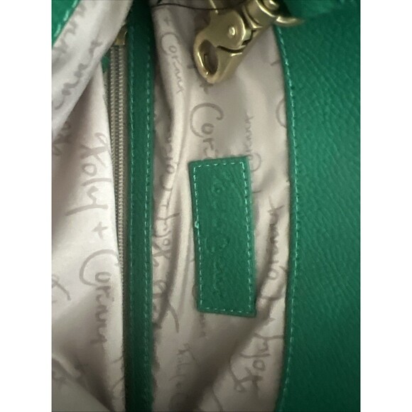 Foley + Corinna Flowerbed Creek FC Green Floral Vegan Leather Tote Bag Purse NWT - Picture 9 of 10